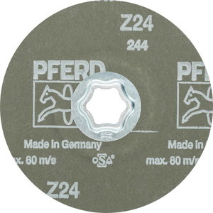 Fiber disc for steel CC-FS Z 125mm P24