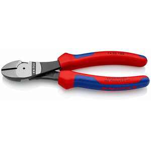 Žnyplės šoninio kirpimo 180mm power, Knipex
