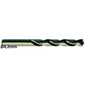 Metāla urbis DIN338 HSSE-Co5 Ø4,2x75mm 10gab.