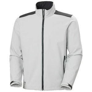 Striukė Manchester 2.0, Softshell, šviesiai pilka 4XL