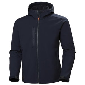 Striukė Kensington Softshell, su gobtuvu, mėlyna, HELLYHANSE