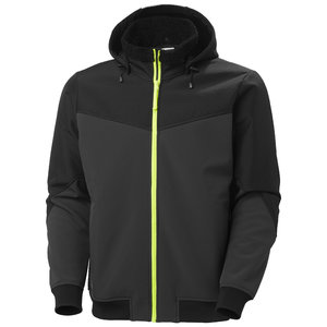 Winter jacket Oxford softshell, black/grey XS, Helly Hansen Workwear