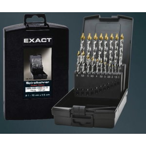 Grąžtas metalui 19 vnt. &Oslash;1-10mm AdvancedLine HSS TIN-TIP