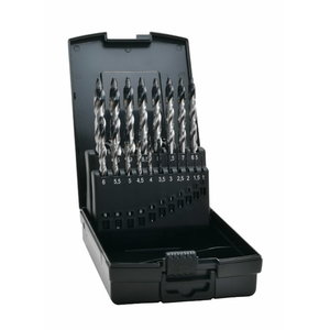 Metal drill bit 19 pcs Ø1-10mm AdvancedLine DIN 338, HSS TiA AdvancedLine DIN 338, HSS TiAIN-TIP