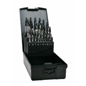 Grąžtas metalui 25 vnt. &Oslash;1-13mm AdvancedLine DIN 338, HSS Ti AdvancedLine DIN 338, HSS TiAIN-TIP