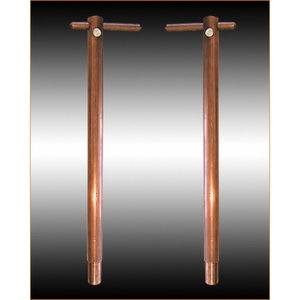 Arms pair, air, with electrodes d=10mm, L=350mm