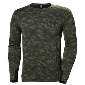 Apatiniai marškinėliai Lifa Merino Crewneck, camo 3XL