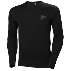 Apatiniai mar&scaron;kinėliai LIFA MERINO CREWNECK, juoda, HELLYHANSE