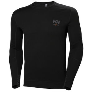 Apatiniai marškinėliai LIFA MERINO CREWNECK, black, Helly Hansen WorkWear