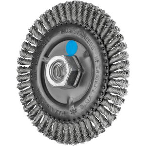 Laikkaharja Pipe RBG Inox 125x6/M14 0,5mm, Pferd