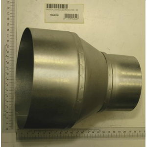 Connection reducer from ø 160 mm to ø 100 mm 