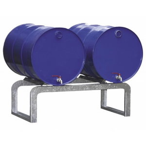 Barrel support for sump pallets FB2, 2x60L or 2x200L barrel 