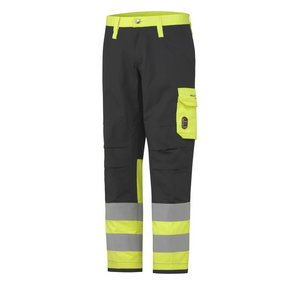 Palosuojatut housut Aberdeen, huomioväri CL1, keltainen/tummanharmaa, Helly Hansen WorkWear