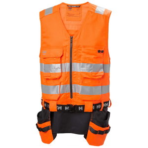 Vest ripptaskutega Alna 2.0 kõrgnähtav CL1, oranz, Helly Hansen WorkWear