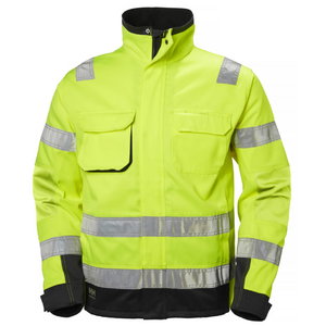 Jakk Alna kõrgnähtav CL3, kollane/must L, Helly Hansen WorkWear
