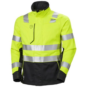 Welder jacket Fyre, Hi-vis yellow/black, Helly Hansen WorkWear