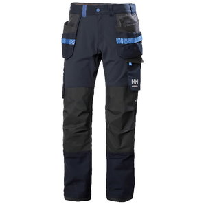 Pant hanging pockets Oxford 4X Cons stretch, dark blue/black C64, Helly Hansen WorkWear
