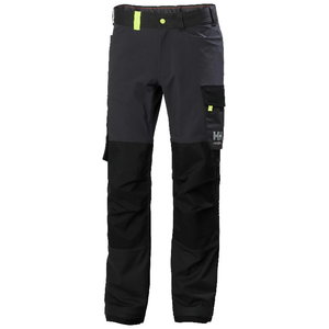 Pant Oxford 4X Work stretch, dark grey/black C44, Helly Hansen Workwear
