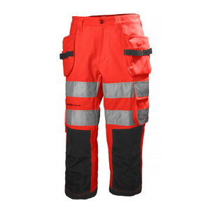 Bridžai ALNA SHORTS PIRATE CL2, red/juoda, Helly Hansen WorkWear