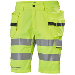 Šortai  Alna 2.0 stretch, hi-vis CL1, yellow C56