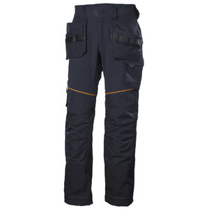 Työhousut Chelsea Evolution, riipputaskut, stretch, tummansi C58, Helly Hansen Workwear