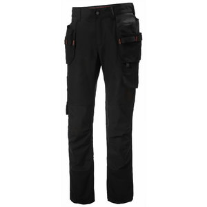 Tööpüksid ripptaskutega Luna, naiste, must C40, Helly Hansen WorkWear