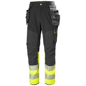 Trousers ICU BRZ CONS hi-viz CL1 stretch, yellow/black, Helly Hansen WorkWear