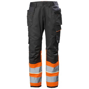 Work pants Uc-me Cons, hi-viz, CL1, orange/black C50