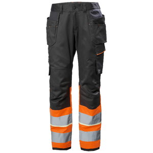 Work pants Uc-me Cons, hi-viz, CL1, orange/black C50, Helly Hansen WorkWear