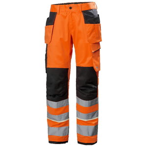 Work pants Uc-me Cons, hi-viz, CL2, orange/black C50, Helly Hansen WorkWear