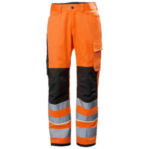 Work pants Uc-me, hi-viz, CL2, orange/black C46, Helly Hansen WorkWear