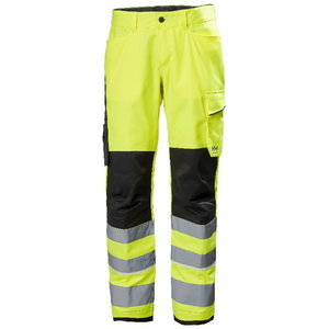 Tööpüksid Uc-me Work kõrgnähtav CL2, kollane/must C48