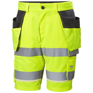 Product image of: Tööpüksid lühikesed Uc-Me kõrgnähtav CL1, kollane C70, Helly Hansen Workwear