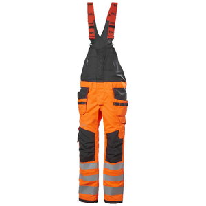 Bibpants Alna 2.0 Cons, Hi-Vis, CL2, orange, HELLYHANSE