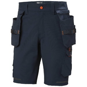 Service shorts with hanging puckets Kesnington, navy C52