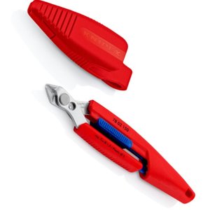 KNIPEX Slim Knips in tool holster 158mm