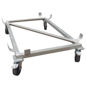 Castor frame for 550 l
