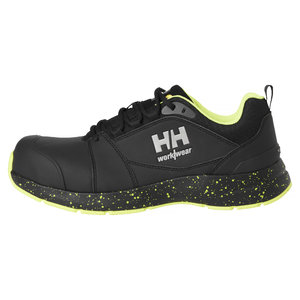 Product image of: Safety shoes BARCODE MXR LOW S3S, black/green 39, Helly Hansen Workwear