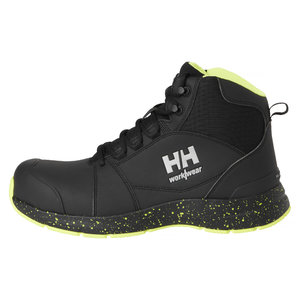 Product image of: Safety shoes BARCODE MXR MID S3S, black/green 40, Helly Hansen Workwear