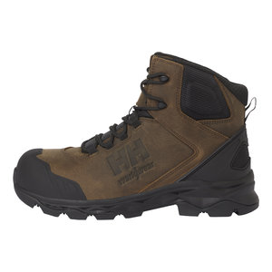 Apsauginiai batai Oxford S3 mid, tamsiai ruda 47