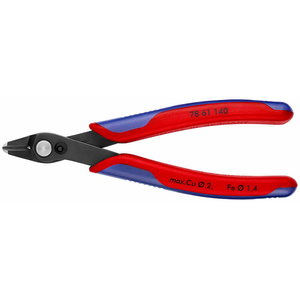 Electronic Super Knips® XL 140mm D2.1mm, with spring, Knipex