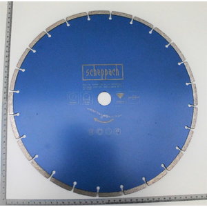 Deimantinis pjovimo diskas segmentuota HSM3500 Ø350x25.4 mm, Scheppach
