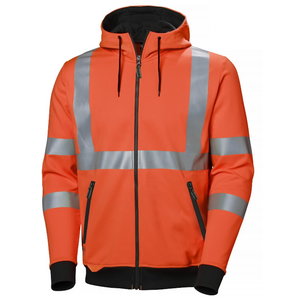 Hoodie Addvis, Hi-vis CL3, orange 2XL, Helly Hansen Workwear