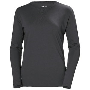 T-shirt Manchester long sleeves women, dark grey 2XL, Helly Hansen Workwear