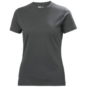 T-shirt Manchester women, dark gray 2XL, Helly Hansen Workwear