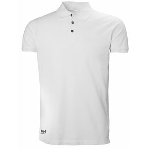 Polo marškinėliai Manchester, balta, HELLYHANSE