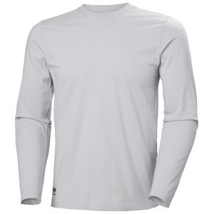 T-shirt HHWW Classic long sleev, light grey 2XL, Helly Hansen Workwear
