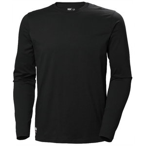 T-shirt HHWW Classic long sleev, black 2XL, Helly Hansen Workwear