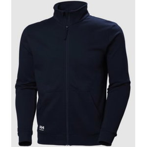 Collegepaita Manchester, vetoketjullinen, tummansininen, Helly Hansen WorkWear