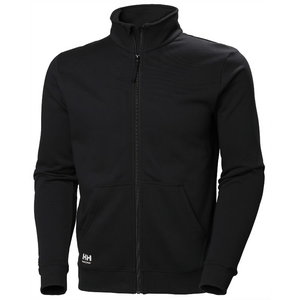 Collegepaita Manchester, vetoketjullinen, musta M, Helly Hansen WorkWear